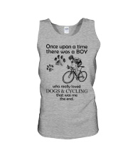 cycling once upon Unisex Tank tile
