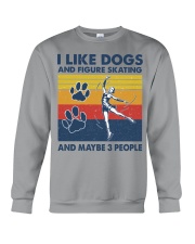 like-dogs-Figure-Skating Crewneck Sweatshirt tile