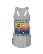 like-dogs-Figure-Skating Ladies Flowy Tank tile