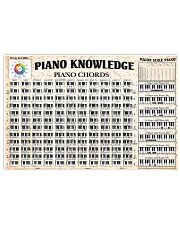 PIANO KNOWLEDGE 17x11 Poster front