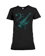 Guitar Premium Fit Ladies Tee tile
