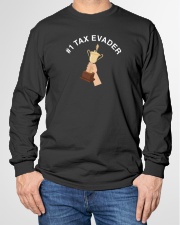 Official 1 Tax Evader Long Sleeve Tee Long Sleeve Tee garment-tshirt-longsleeve-front-01