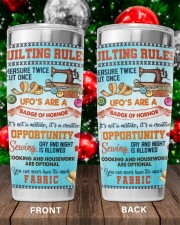 Quilting Rules Tumbler 20oz Tumbler aos-20oz-tumbler-lifestyle-front-100