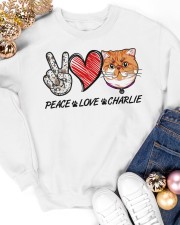 Peace Love Charlie Crewneck Sweatshirt apparel-crewneck-sweatshirt-lifestyle-front-25