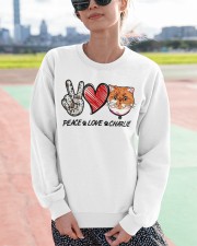 Peace Love Charlie Crewneck Sweatshirt apparel-crewneck-sweatshirt-lifestyle-front-51