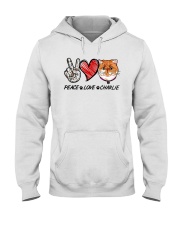 Peace Love Charlie Hooded Sweatshirt tile