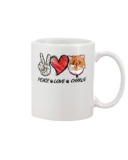 Peace Love Charlie Mug tile