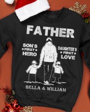 Father First Hero First Love Crewneck Sweatshirt apparel-crewneck-sweatshirt-lifestyle-front-20