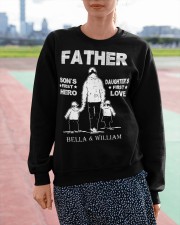 Father First Hero First Love Crewneck Sweatshirt apparel-crewneck-sweatshirt-lifestyle-front-52