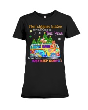 This Year Just Keep Going Premium Fit Ladies Tee tile