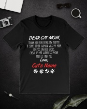 Dear Cat Mom Classic T-Shirt lifestyle-mens-crewneck-front-16