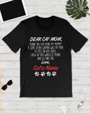 Dear Cat Mom Classic T-Shirt lifestyle-mens-crewneck-front-17