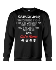 Dear Cat Mom Crewneck Sweatshirt tile