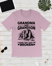 Grandma And Grandson A Bond That Can't Be Broken Classic T-Shirt lifestyle-mens-crewneck-front-17