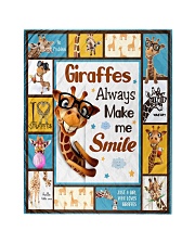 Giraffes Always Make Me Smile Quilt tile