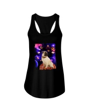 Pug Aholic 9 Ladies Flowy Tank tile