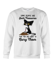 Cat Bury You Funny T-Shirt Crewneck Sweatshirt tile