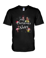 Happy Xmas 6 V-Neck T-Shirt tile