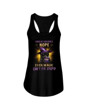 Cat Even Magic Cant Fix Stupid Ladies Flowy Tank tile