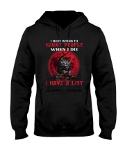Cat Wanna Haunt People Hooded Sweatshirt tile
