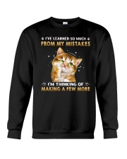 Cat Making Few More Mistakes Crewneck Sweatshirt tile