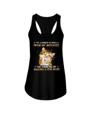 Cat Making Few More Mistakes Ladies Flowy Tank tile