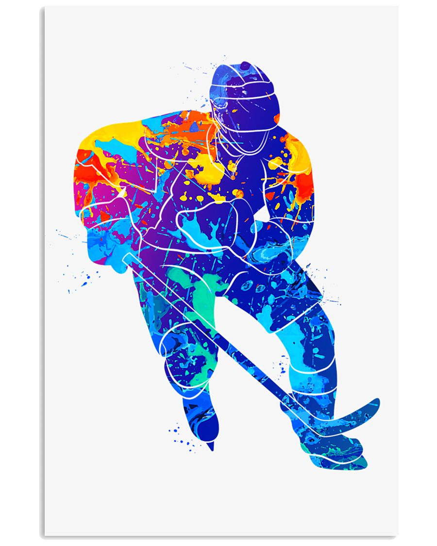 HOCKEY Poster Colorful 24x36 Poster