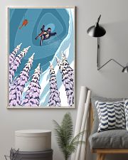 SKIING Poster Heli Retro Ski Jump 24x36 Poster lifestyle-poster-1