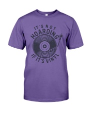 VINYL RECORD It's Not Hoarding Premium Fit Mens Tee tile