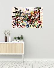 DRUM Poster Art Rock and Roll 36x24 Poster poster-landscape-36x24-lifestyle-01