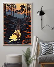 MOUNTAIN BIKING Sunset On The Mountain Bike 24x36 Poster lifestyle-poster-1