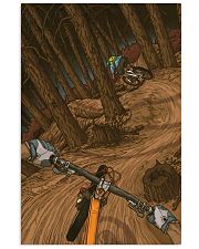 MOUNTAIN BIKING Illustration Poster 2 24x36 Poster front