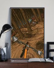 MOUNTAIN BIKING Illustration Poster 2 24x36 Poster lifestyle-poster-2