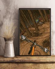 MOUNTAIN BIKING Illustration Poster 2 24x36 Poster lifestyle-poster-3