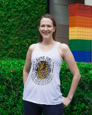 June Girl The Soul Of A Mermaid Ladies Flowy Tank lifestyle-bellaflowy-tank-front-2