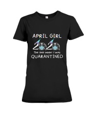 April Girl 2020 - Special Birthday Premium Fit Ladies Tee thumbnail