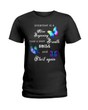 Everyday is a new Beginning Ladies T-Shirt front