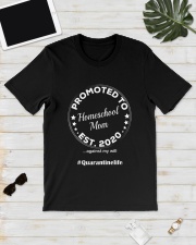 Quarantined Homeschool Mom Gift Classic T-Shirt lifestyle-mens-crewneck-front-17