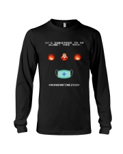Funny 8 bit quarantine 2020 Long Sleeve Tee thumbnail