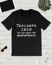 Quarantine Teacher Classic T-Shirt lifestyle-mens-crewneck-front-17