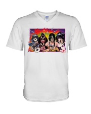 Kiss V-Neck T-Shirt thumbnail