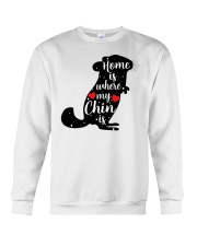 Home is where my chin is Crewneck Sweatshirt thumbnail