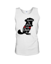 Home is where my chin is Unisex Tank thumbnail