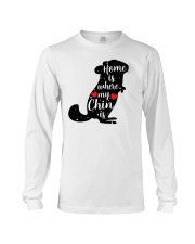 Home is where my chin is Long Sleeve Tee thumbnail