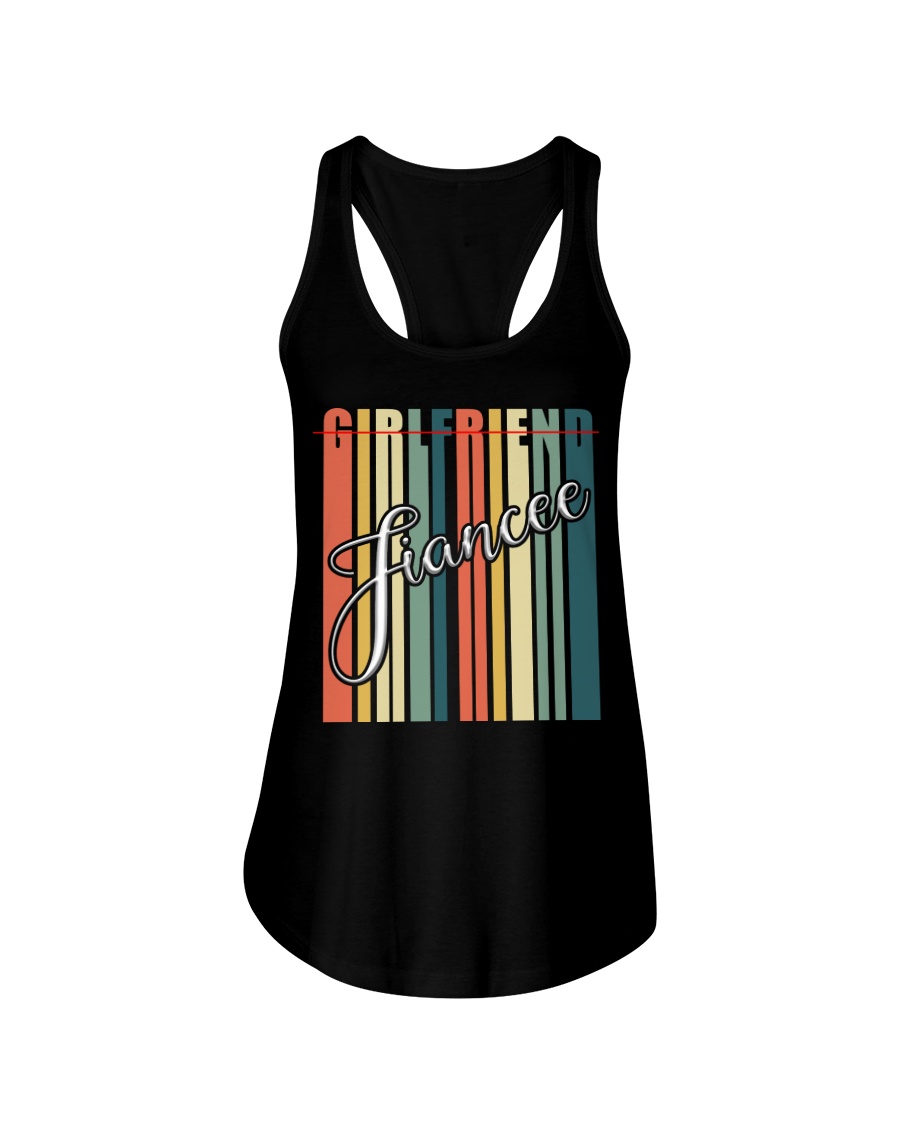 PERFECT GIFT FOR FIANCEE - ENGAGEMENT GIFT Ladies Flowy Tank