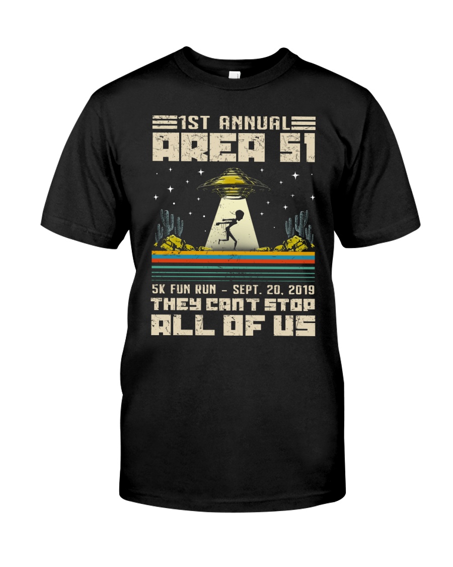 1ST ANNUAL AREA 51 - UFO Classic T-Shirt