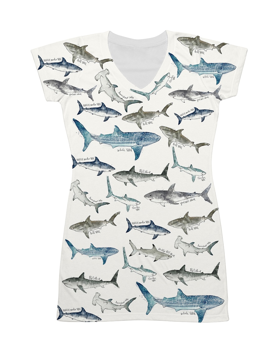 Shark dress type of shark All-over Dress