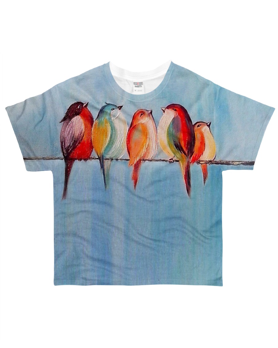 Bird beautiful color All-over T-Shirt