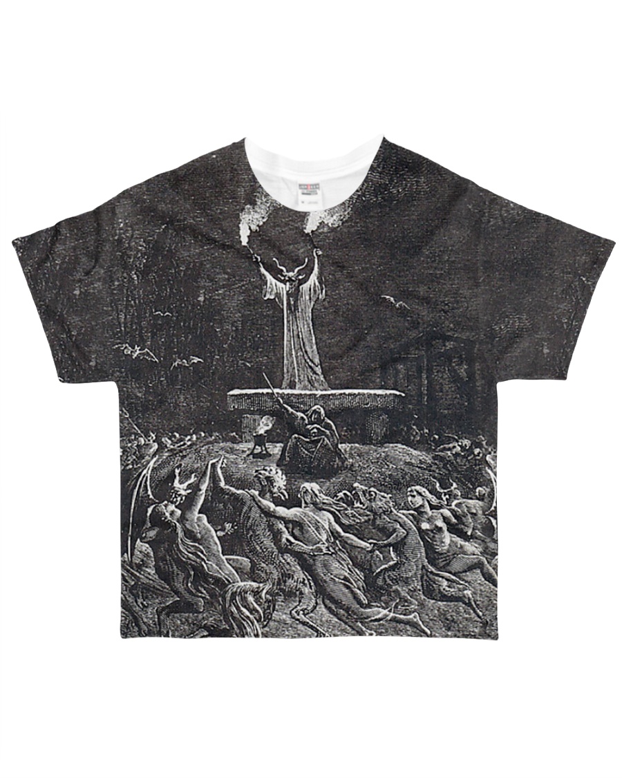 Satan shirt satanic lucifer devil shirt All-over T-Shirt