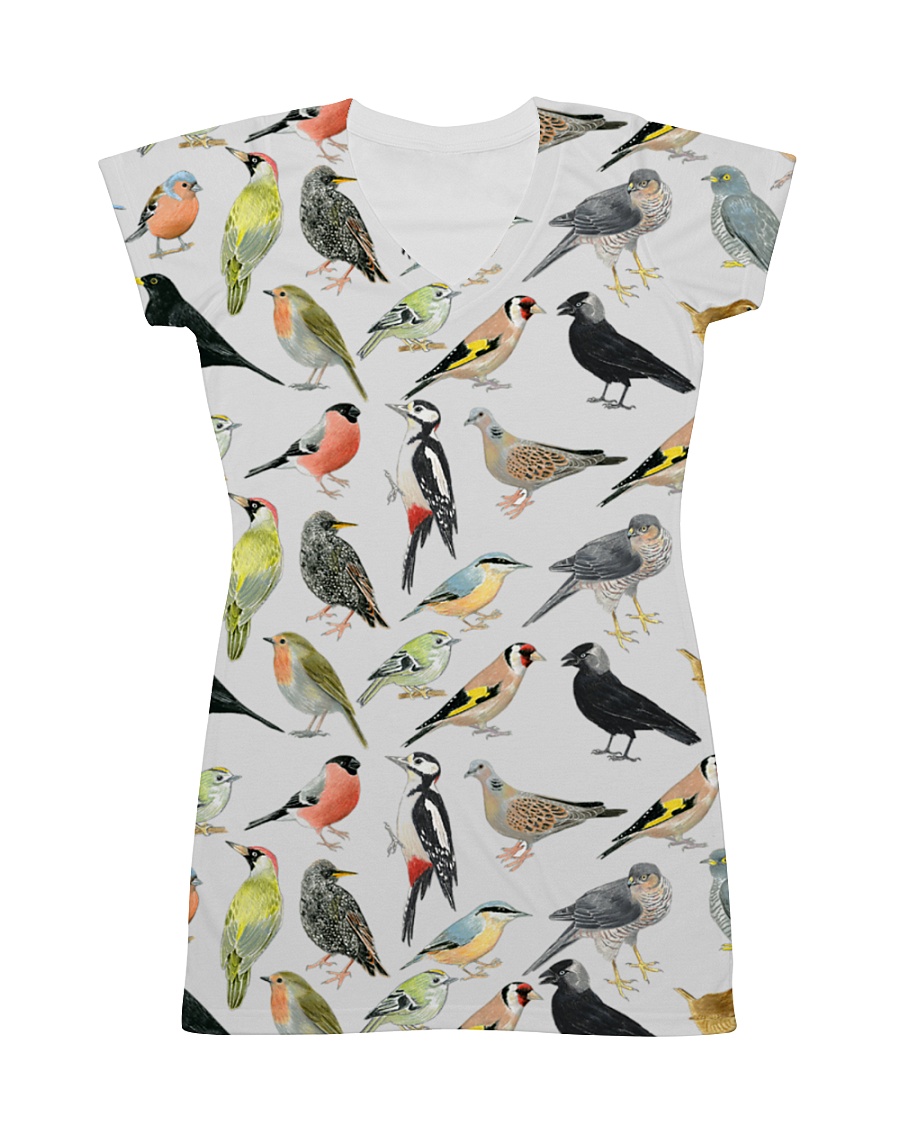 Bird dress type of birds All-over Dress